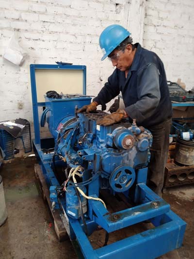 Va quedando listo el Grupo Eletrógeno Va quedando listo el Grupo Eletrógeno