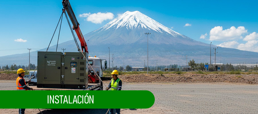 Instalación de Grupos Electrógenos